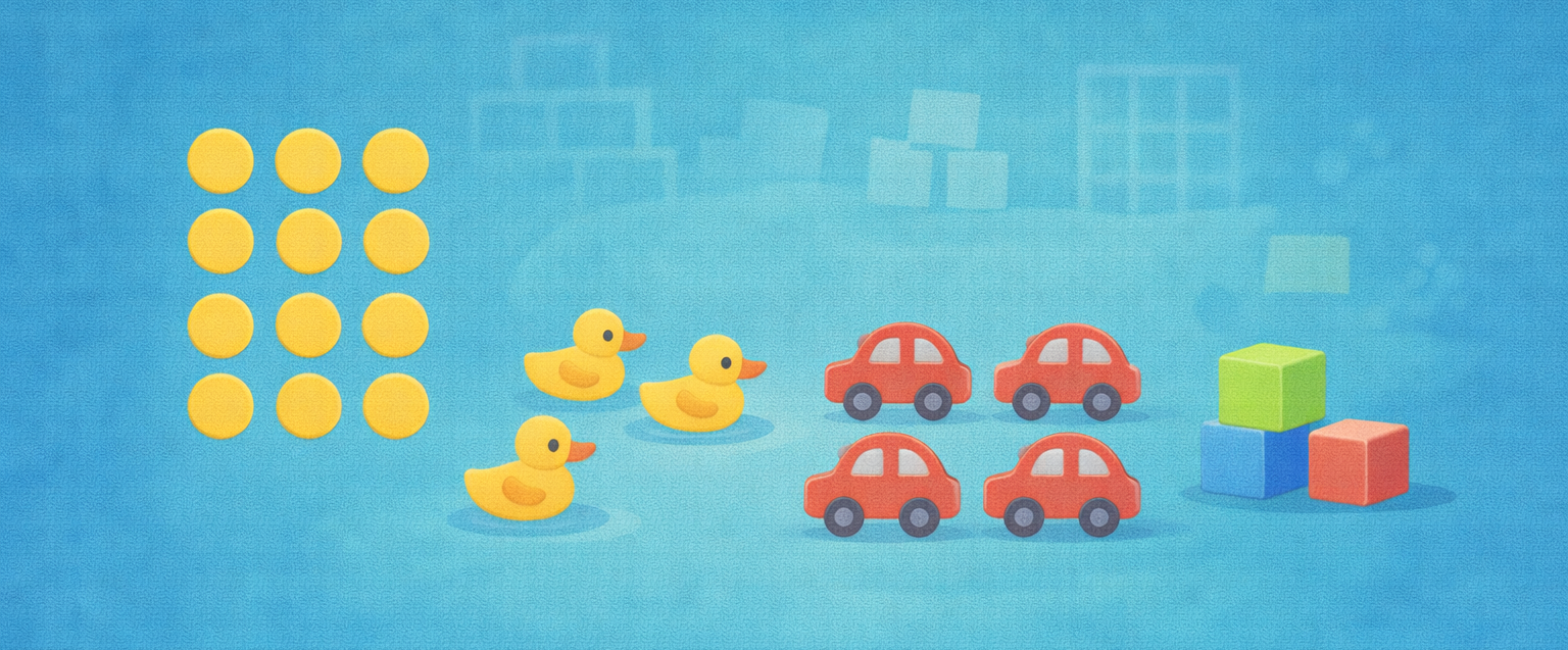 Vorschule/1. Klasse - Mengenerfassung